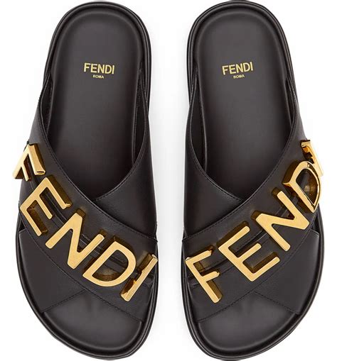 fendi monster slides|fendi slides women sale.